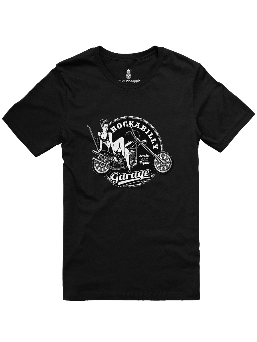 Rockabilly! Animationsaurus Garage Pinup Girl Unisex T-Shirt product image (5)