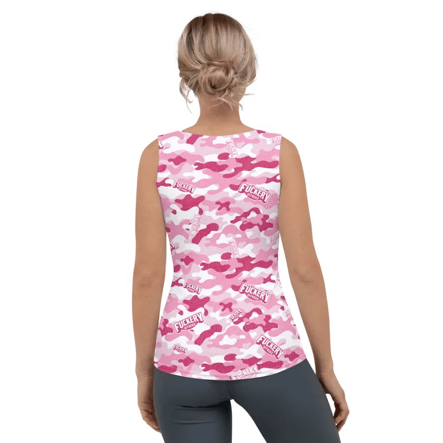 Ladies Fuckey Offroad Tank Top - Pink product image (6)
