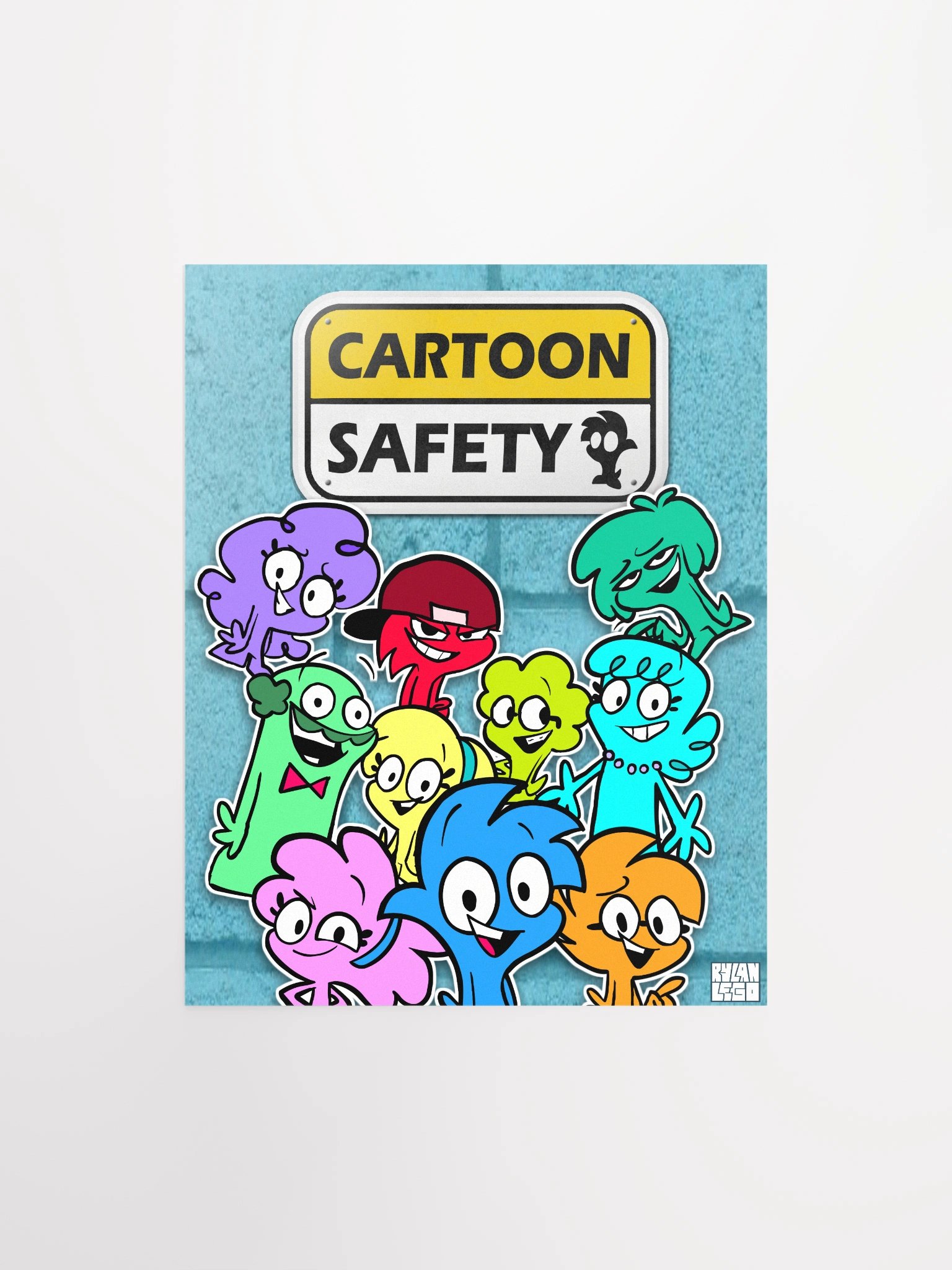 Cartoon Safety Poster product image (1)