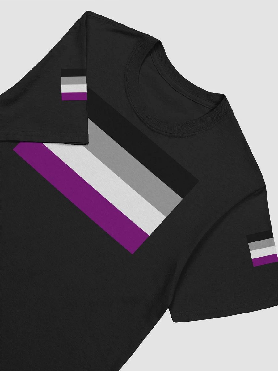 LGBTQI+ Pride Asexual Flag Shirt product image (3)