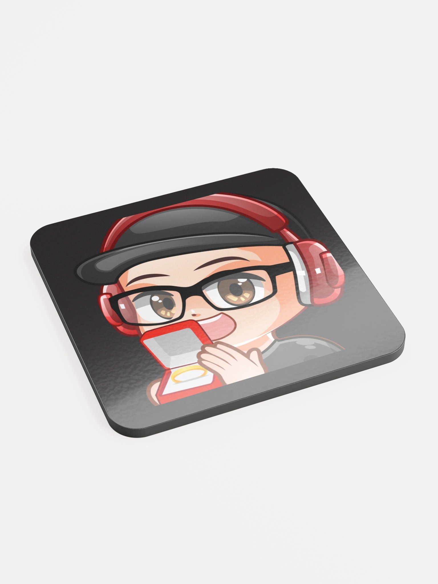 Glossed Cork Coaster product image (1)