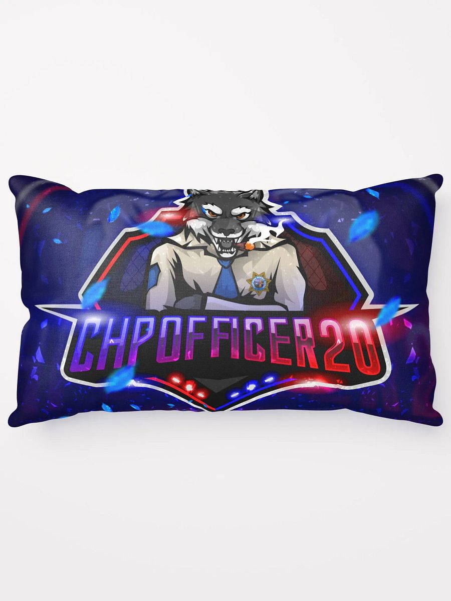 Cosmic Wolf Police Emblem Pillow product image (15)