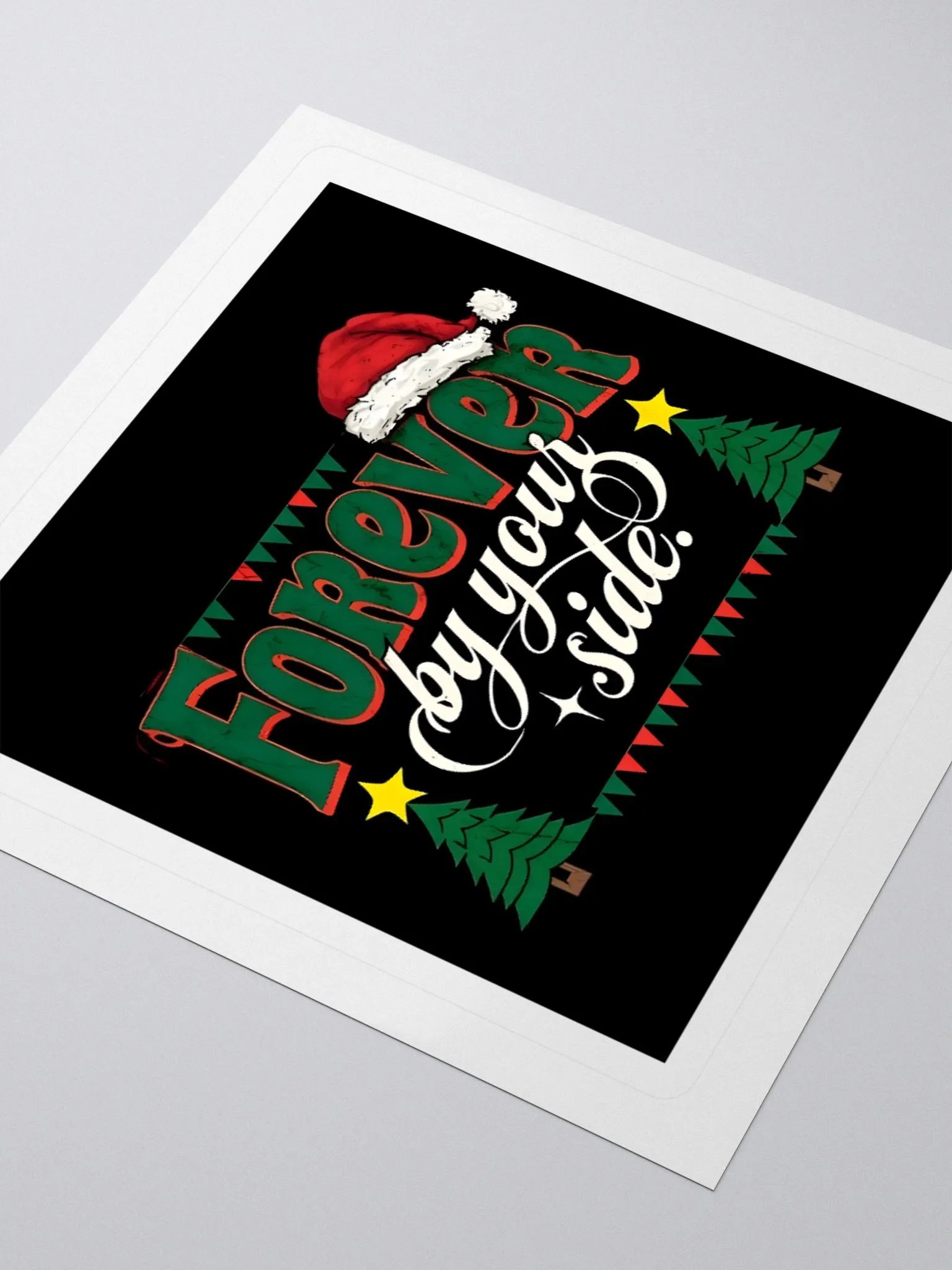 Festive Forever Kiss Cut Stickers product image (3)
