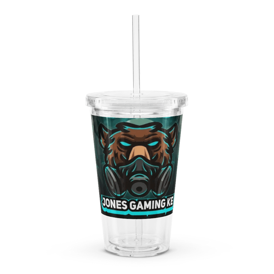Double Wall Clear Plastic Tumbler (16 oz) product image (4)