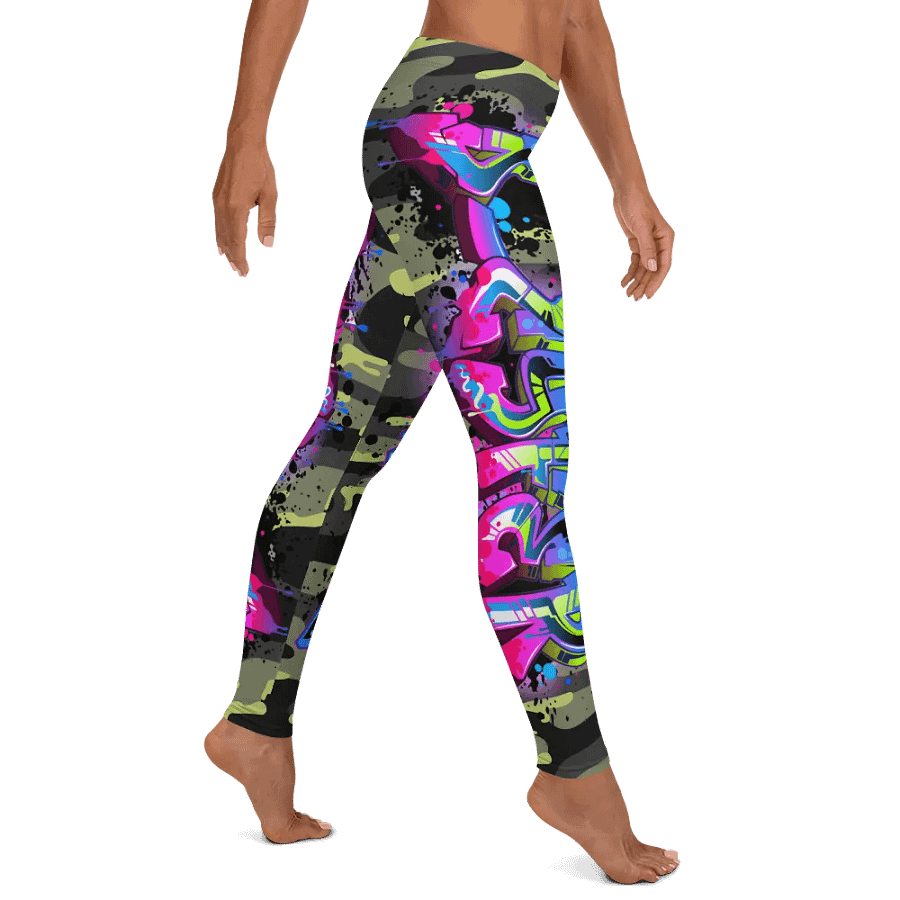 Neon Graffiti Fusion Leggings product image (5)