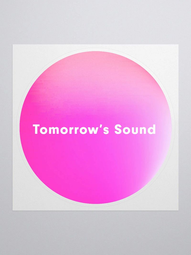 Tomorrow's Sound - Logo Sticker