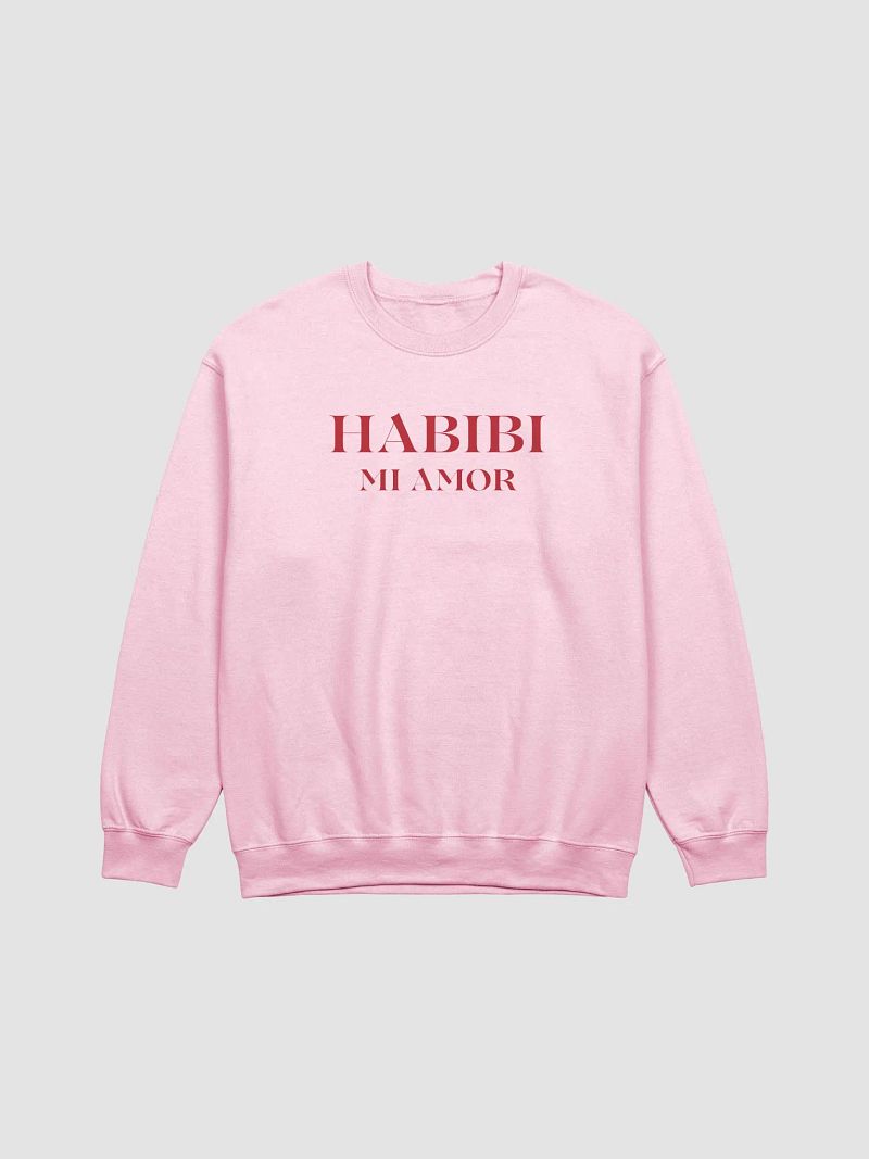 Habibi Mi Amor Sweatshirt Red