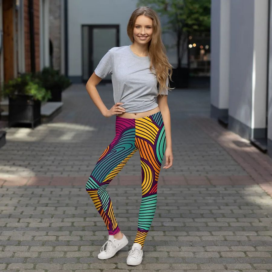 Vibrant Flow All-Over Leggings product image (7)