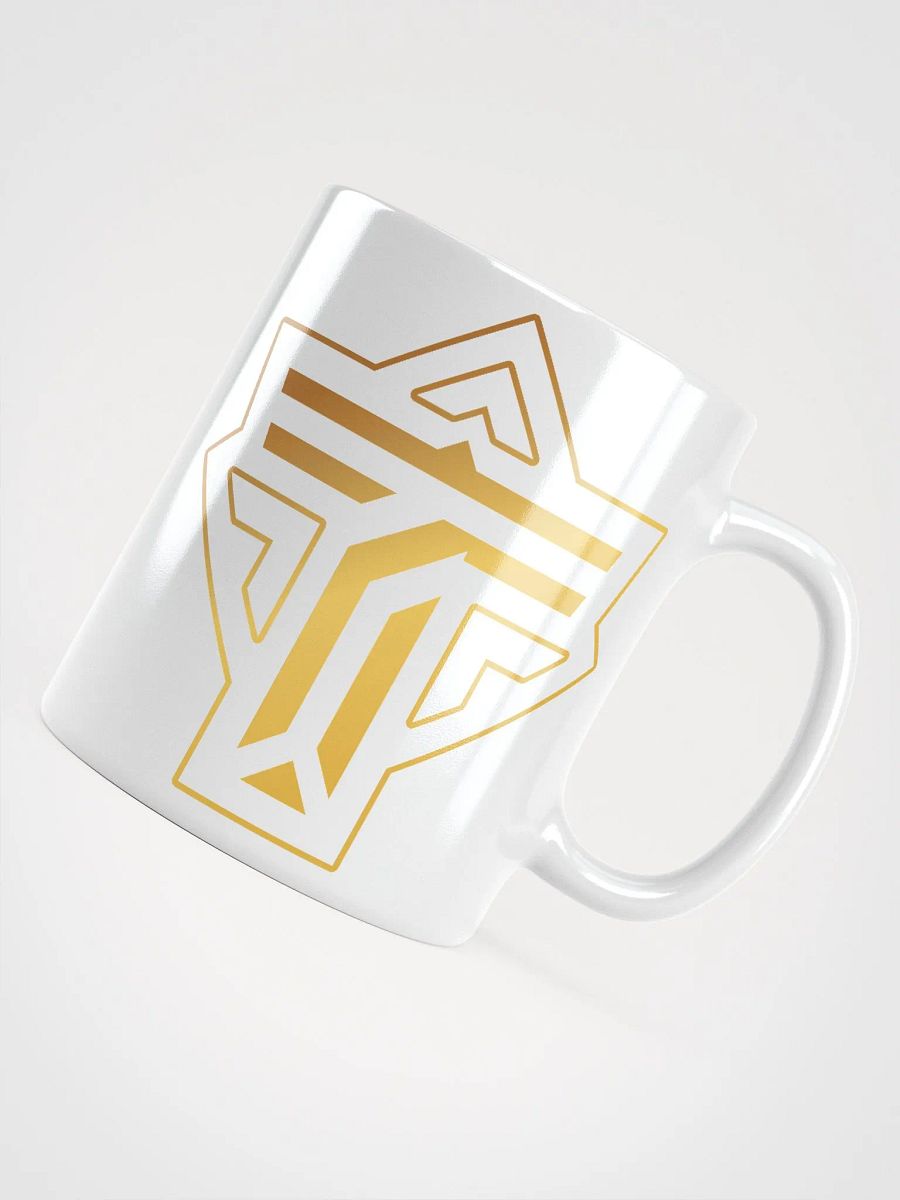 White Mug w/ Gold Insignia product image (7)