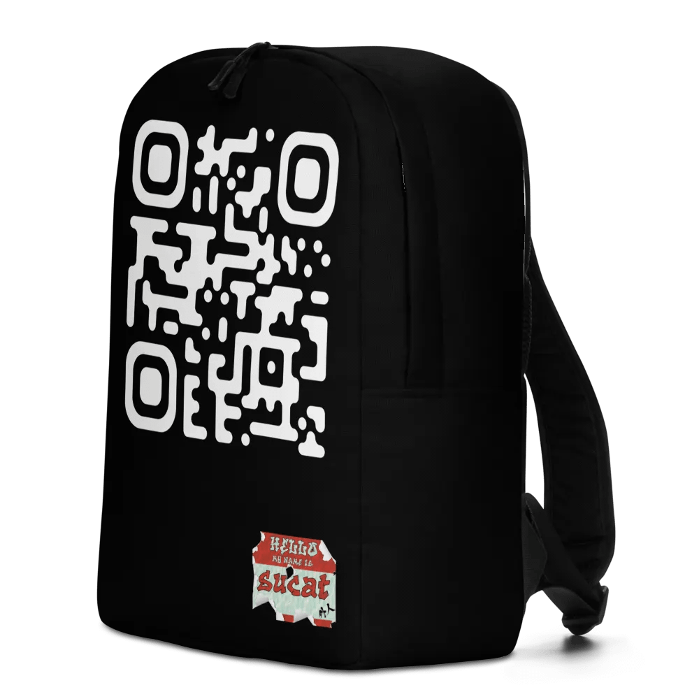 Graffiti QR Code All-Over Backpack product image (2)