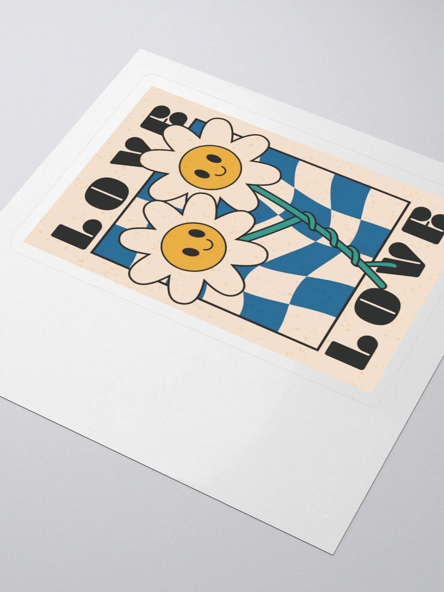 Smiling Love Flowers Sticker Set product image (3)