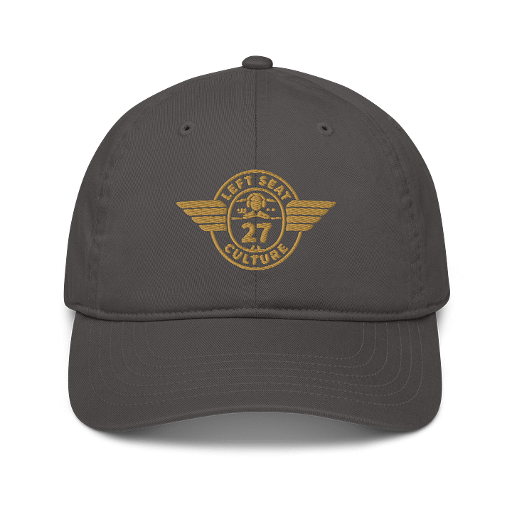 Left Seat Culture Cap - Grey / Gold product image (1)