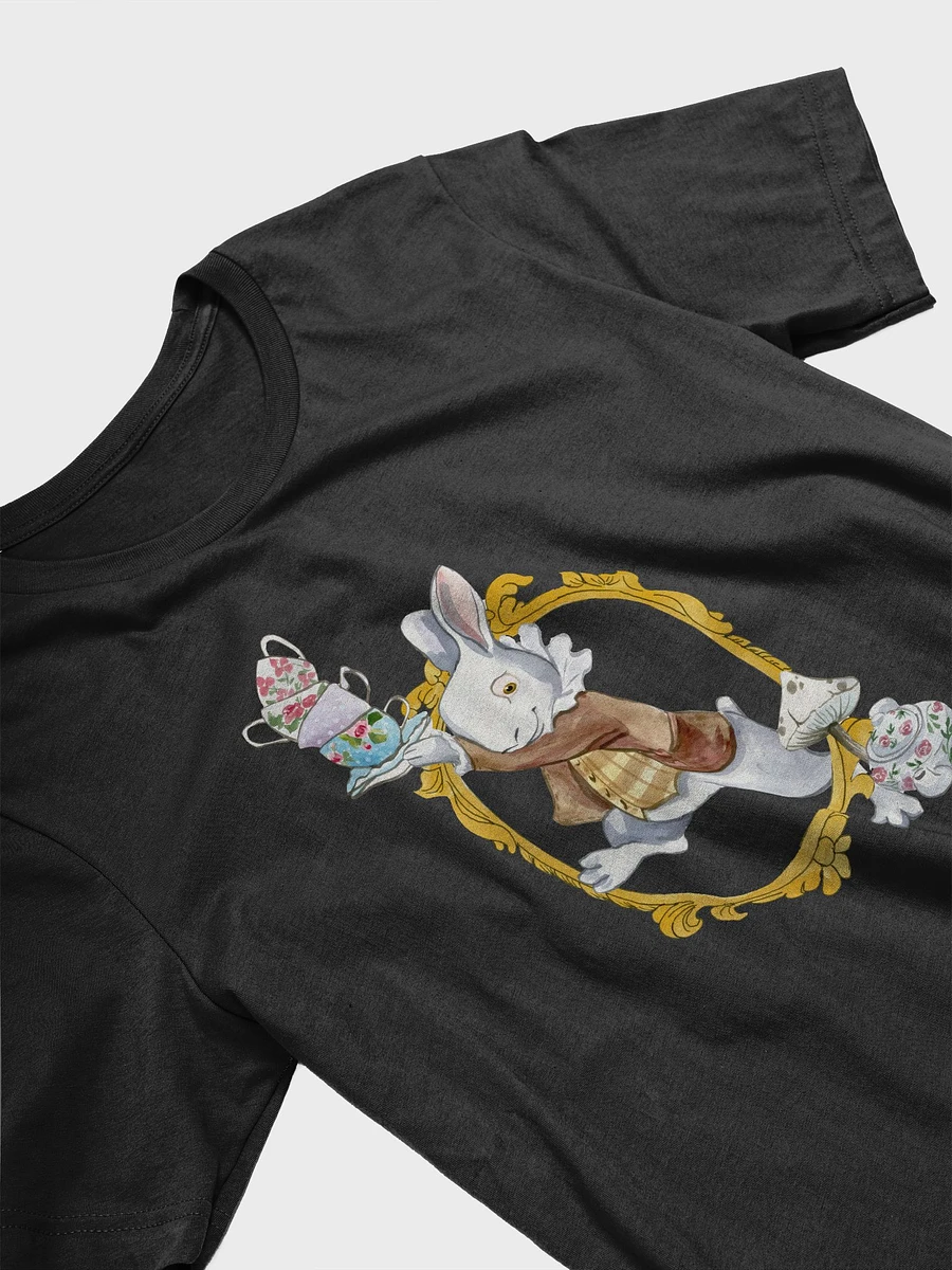White Rabbit and Tea Alice in Wonderland T-Shirt product image (31)
