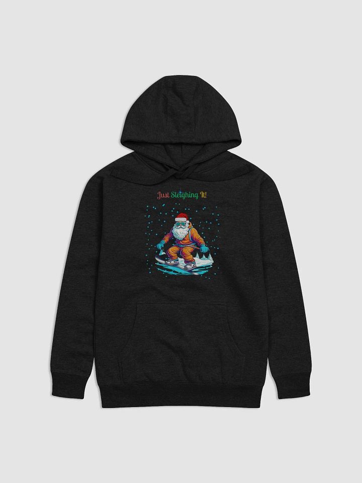 Santa Claus Snowboarding Hoodie product image (1)