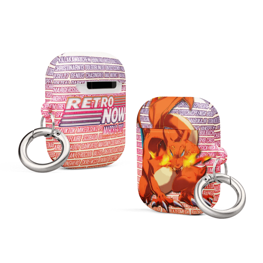 Retro Now Anniversary Print Air Pods Case product image (12)