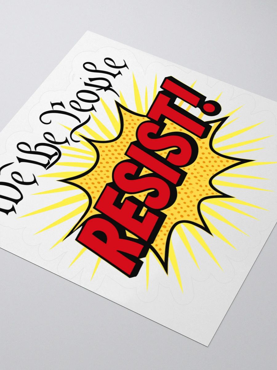 We the People Resist! Kiss Cut Stickers product image (7)