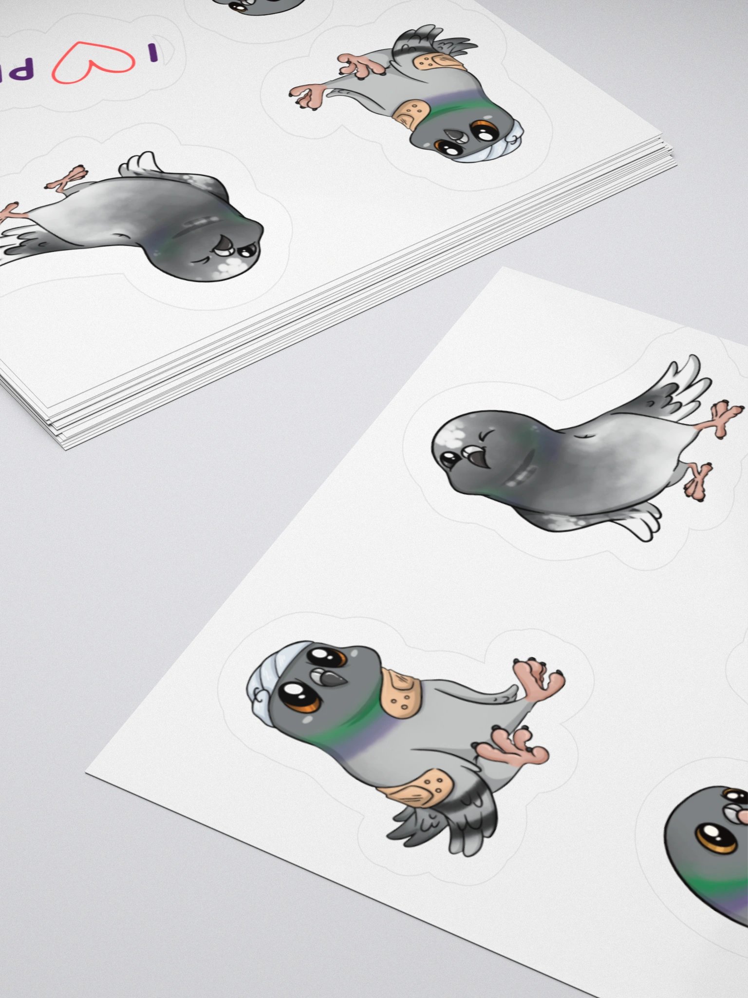 Rescue & Rehab Pigeons Kiss Cut Stickers product image (11)
