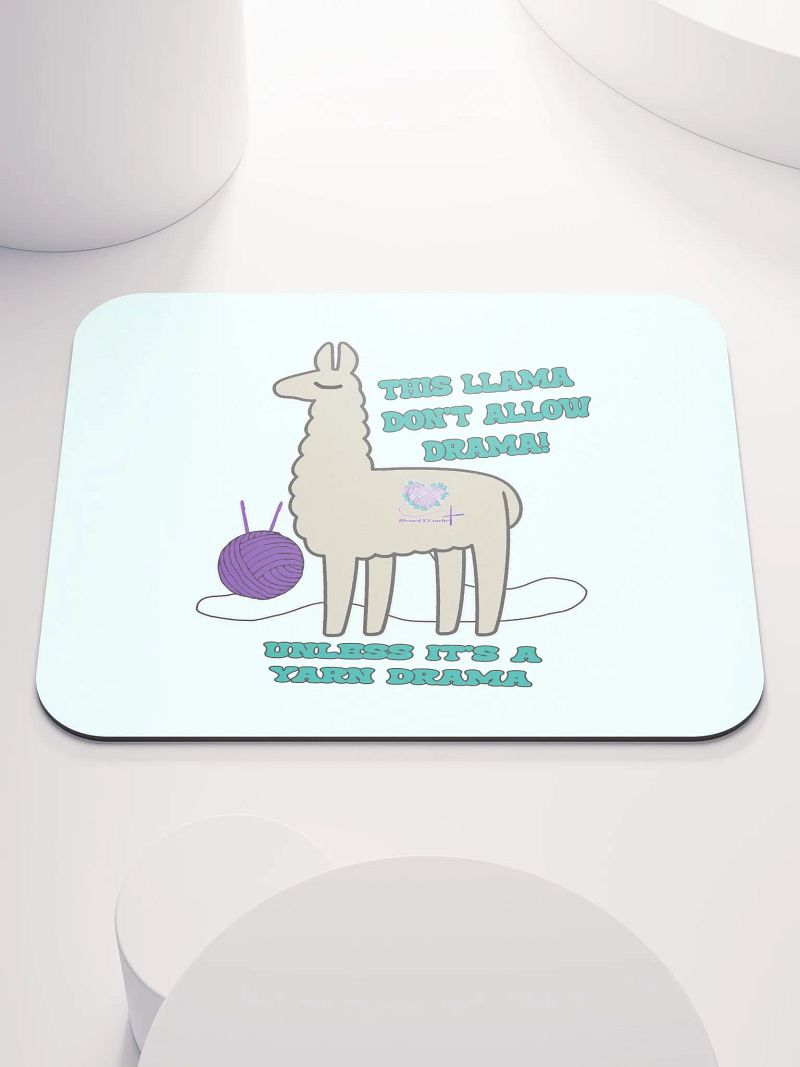 No Drama Lama Mouse Pad