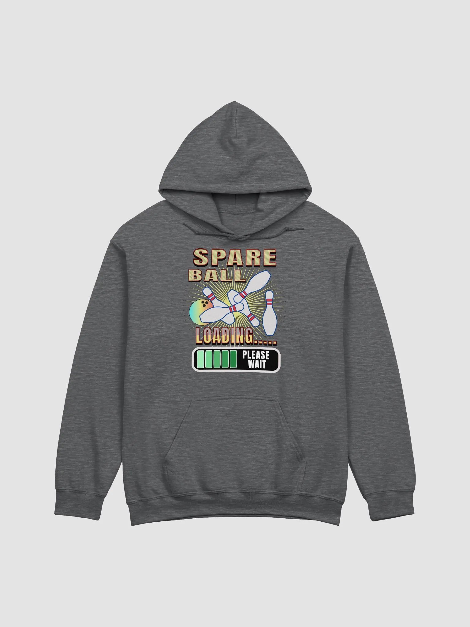 Spare Ball Bowling Loading Hoodie product image (4)