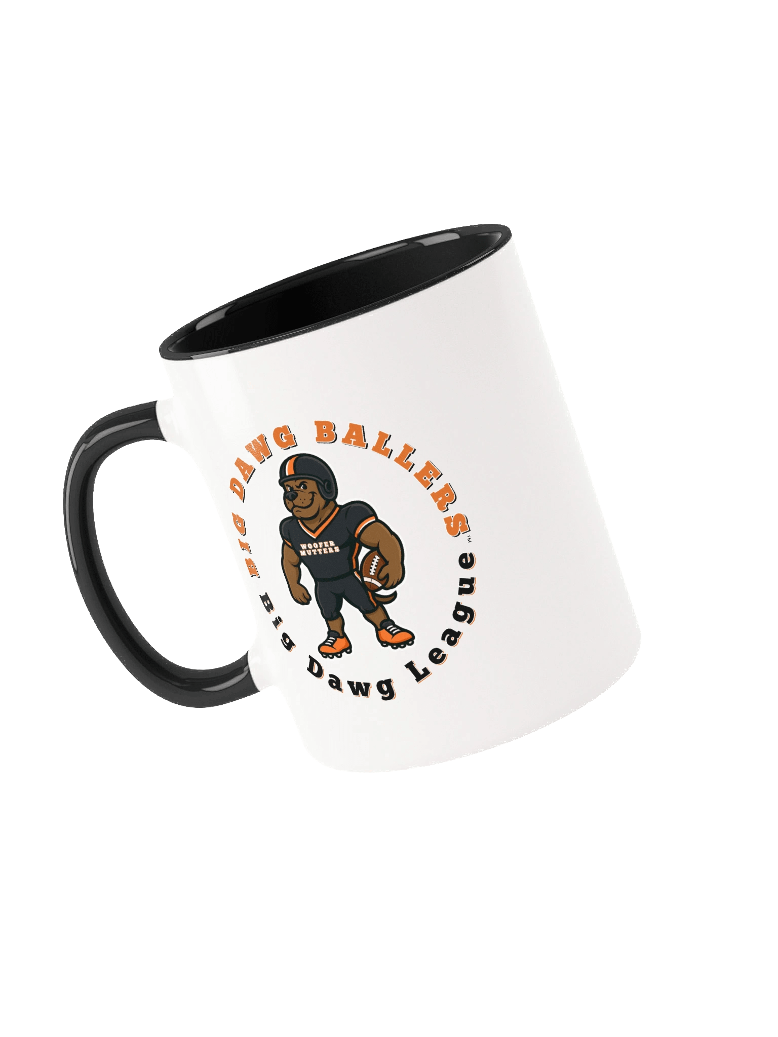 WooferMutter™ Ballers Be Ballin Football Mug - Cane Corso product image (2)