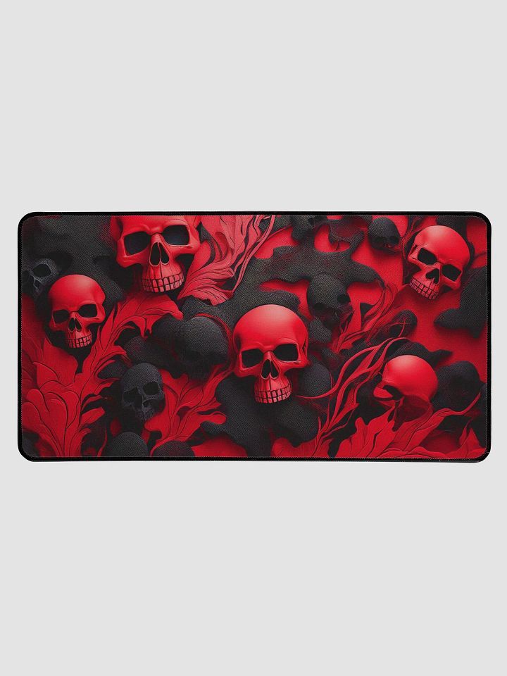Desk Mat 15.5" x 31.5" skulls product image (1)