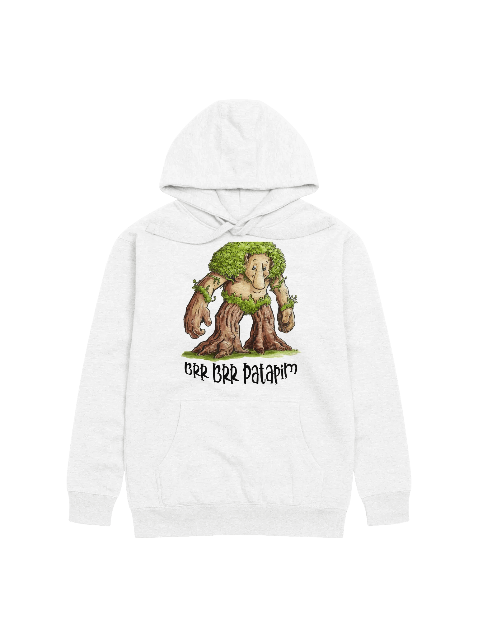 Brr Brr Patapim – Absurd Cartoon Brainrot Pullover Hoodie product image (1)