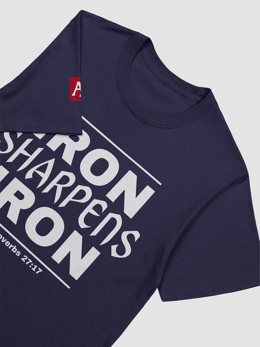 Men’s “Iron Sharpens Iron” T-Shirt – Proverbs 27:17 product image (34)