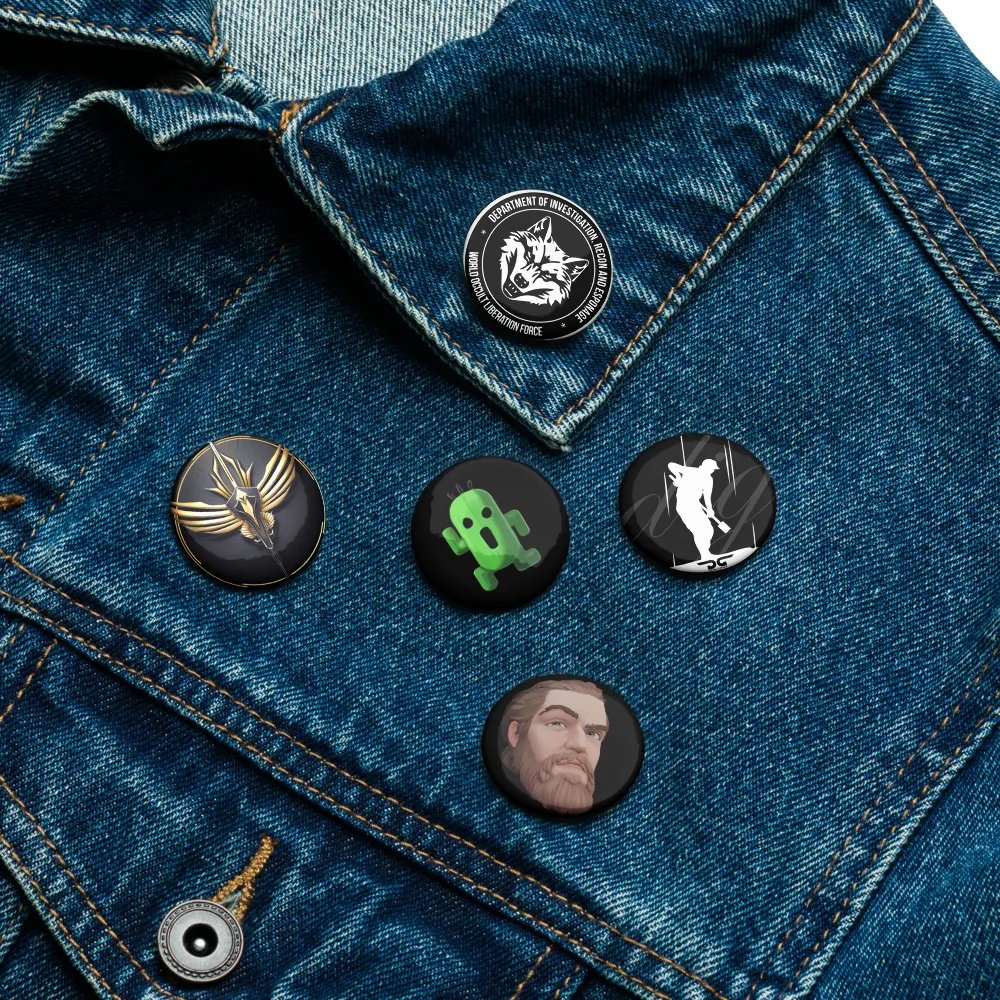 TheSabotender Pin Button Set product image (3)