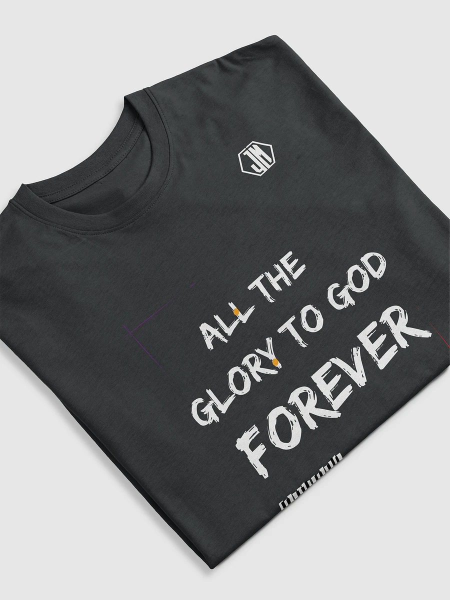 All the Glory To God forever (Black T-Shirt) product image (5)