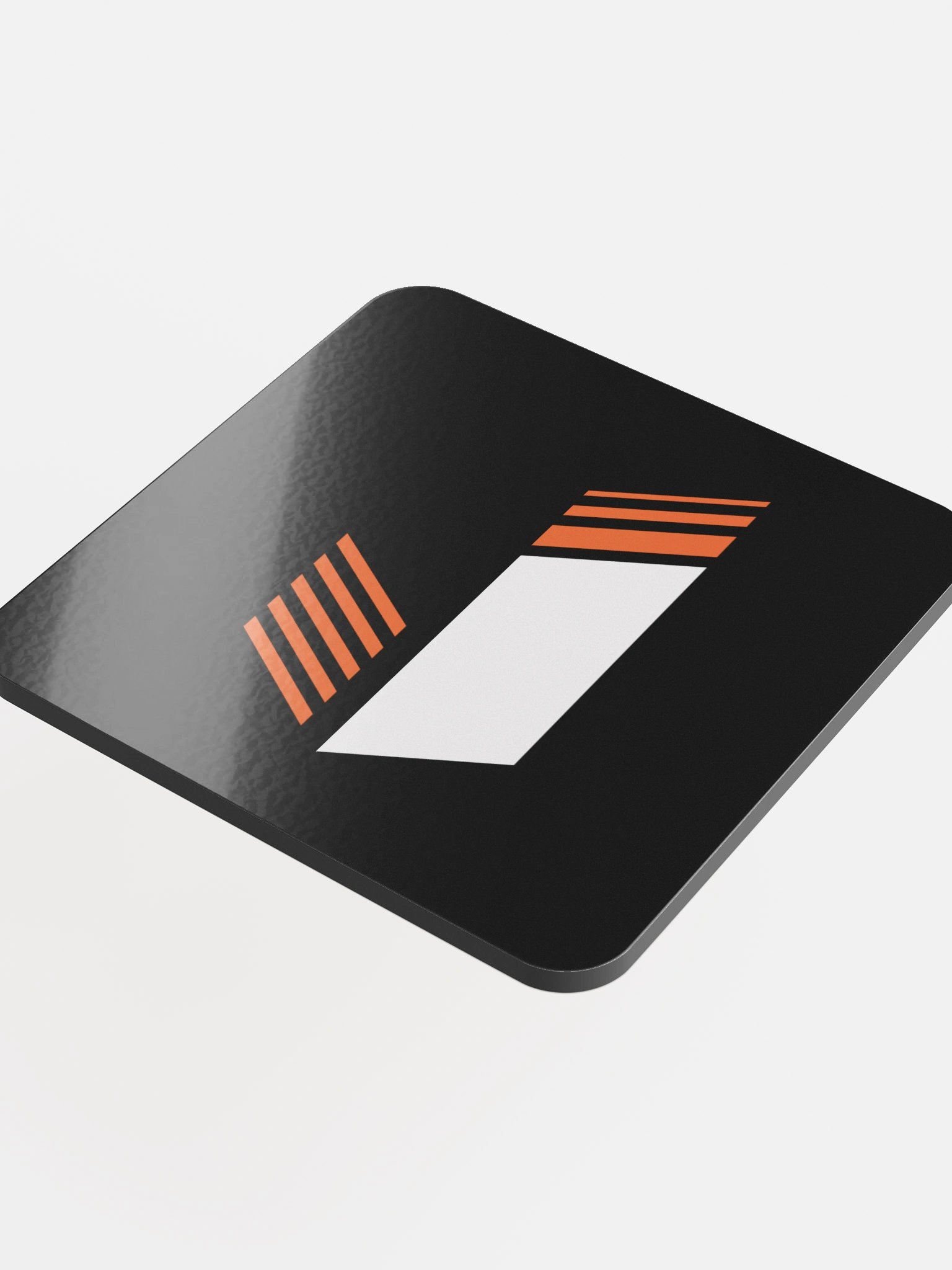 CLASSIC Logo Cork Coaster • Black product image (4)