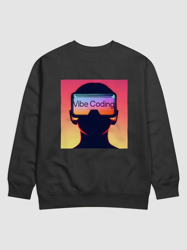 Vibe Coding: Round Neck Sweatshirt product image (1)