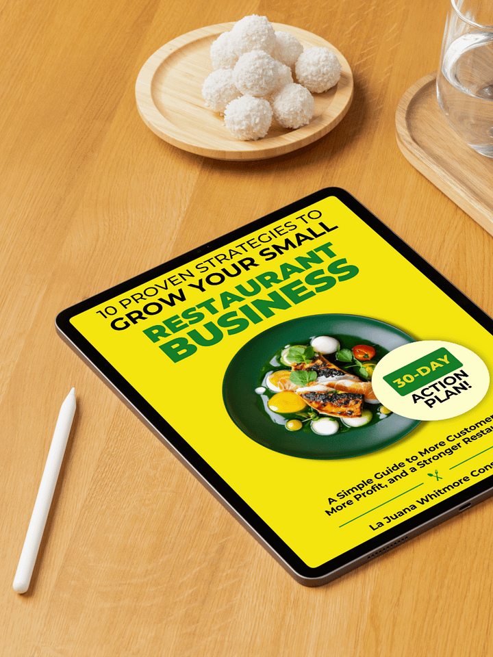 10 Proven Strategies to Grow Your Small Restaurant Business - eBooklet Download (EPUB) product image (1)