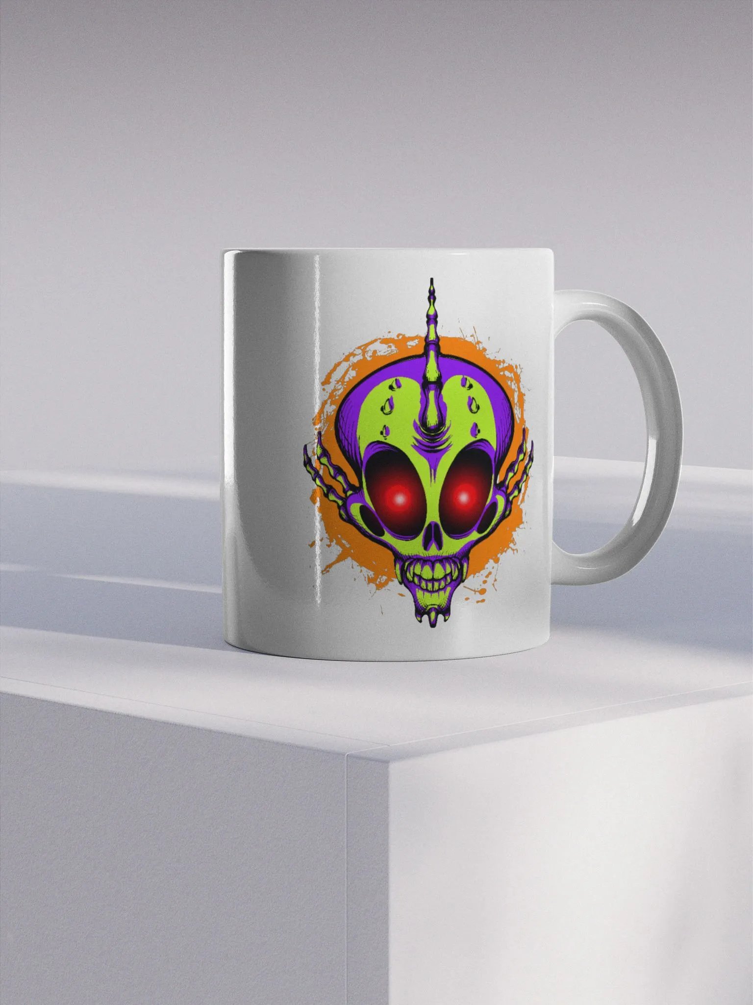 Alien Skull - Spooky Mug product image (4)