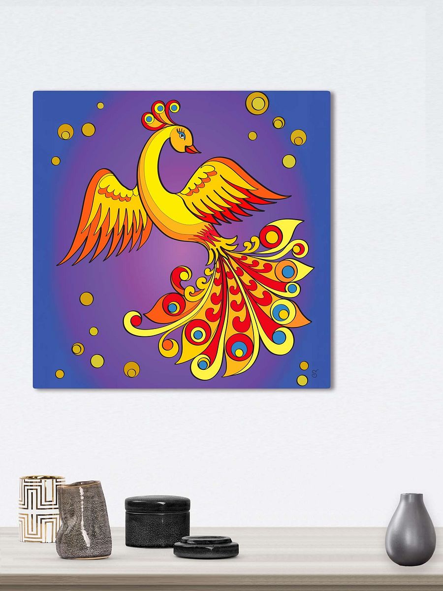 Vibrant Wings Canvas Art - Golden Bird product image (45)