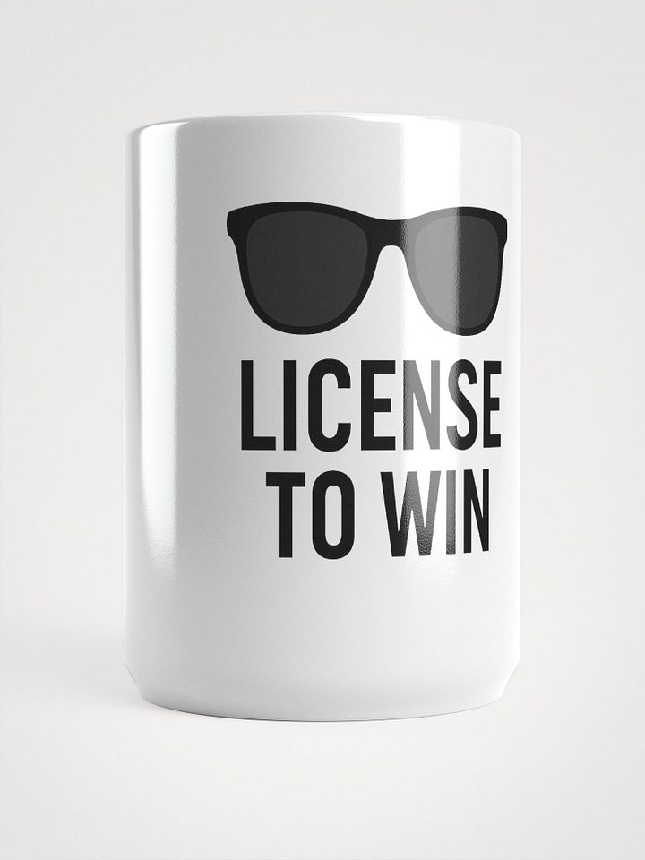 License to Win – Power Mug (15 oz) product image (1)