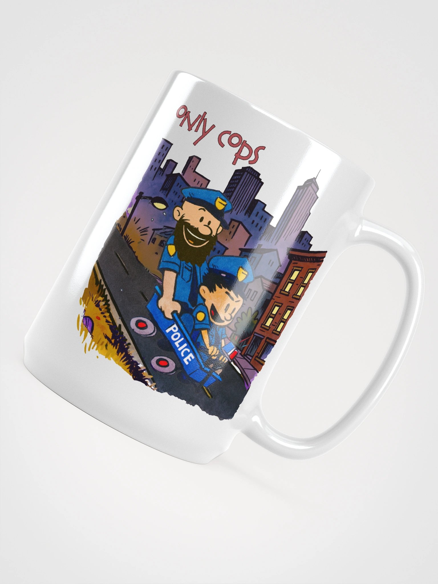 Whimsical Police Patrol Mug product image (10)