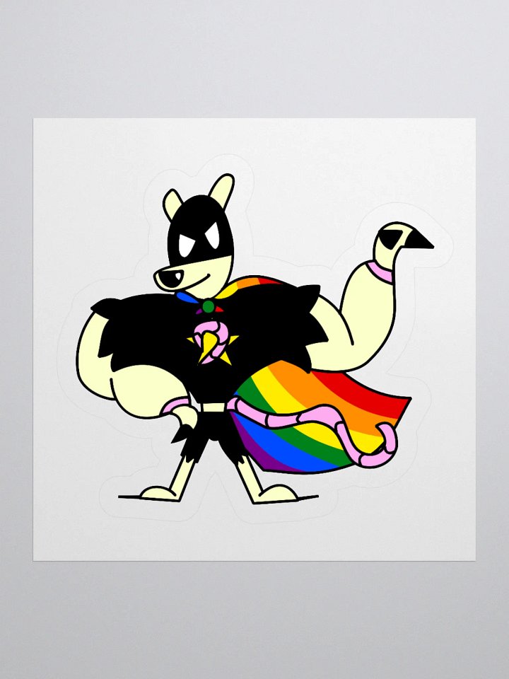 Superhomo! Vermili Gay Noruma Variant Sticker! product image (1)
