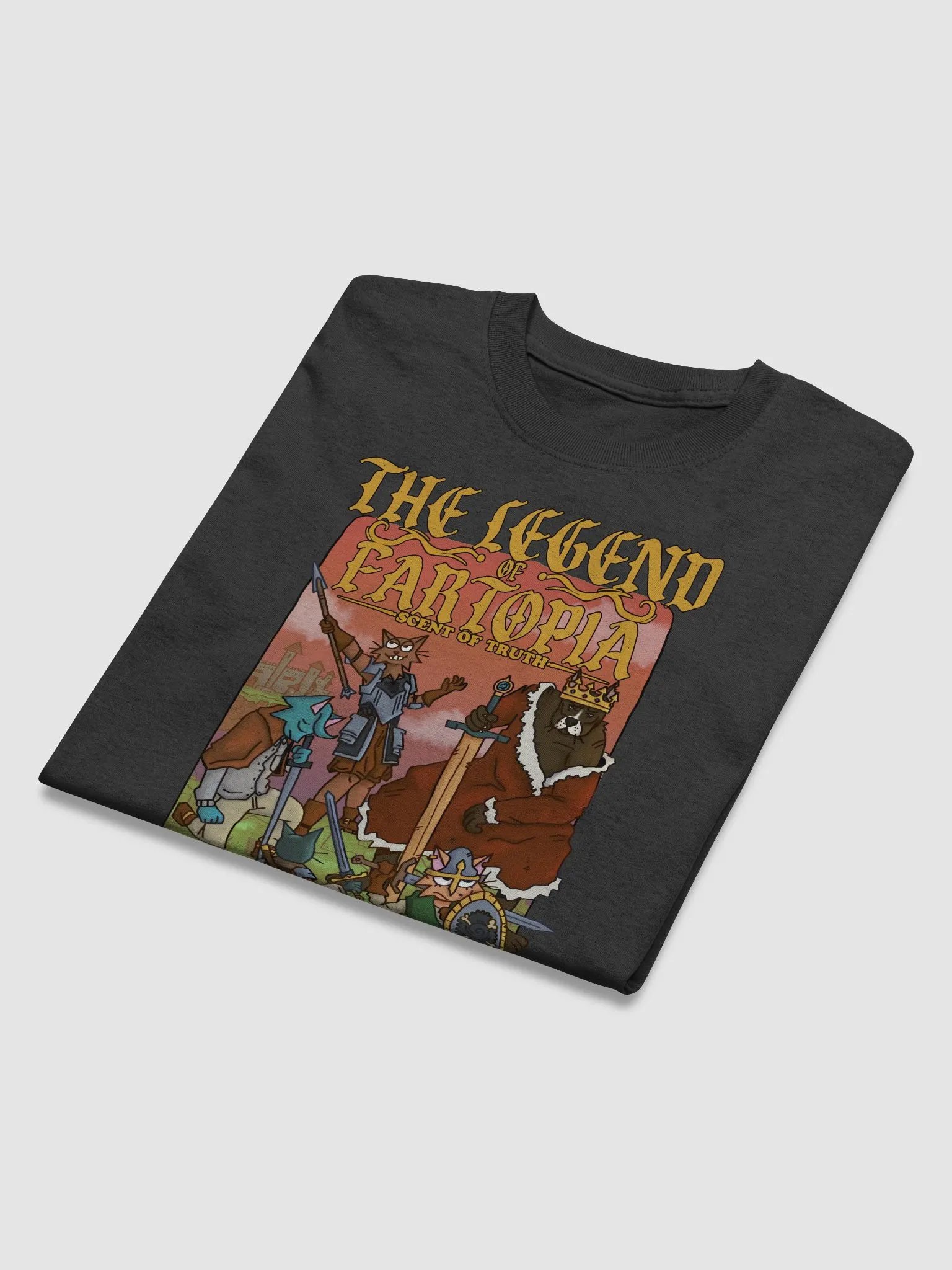 THE LEGEND OF FARTOPIA Tee product image (40)