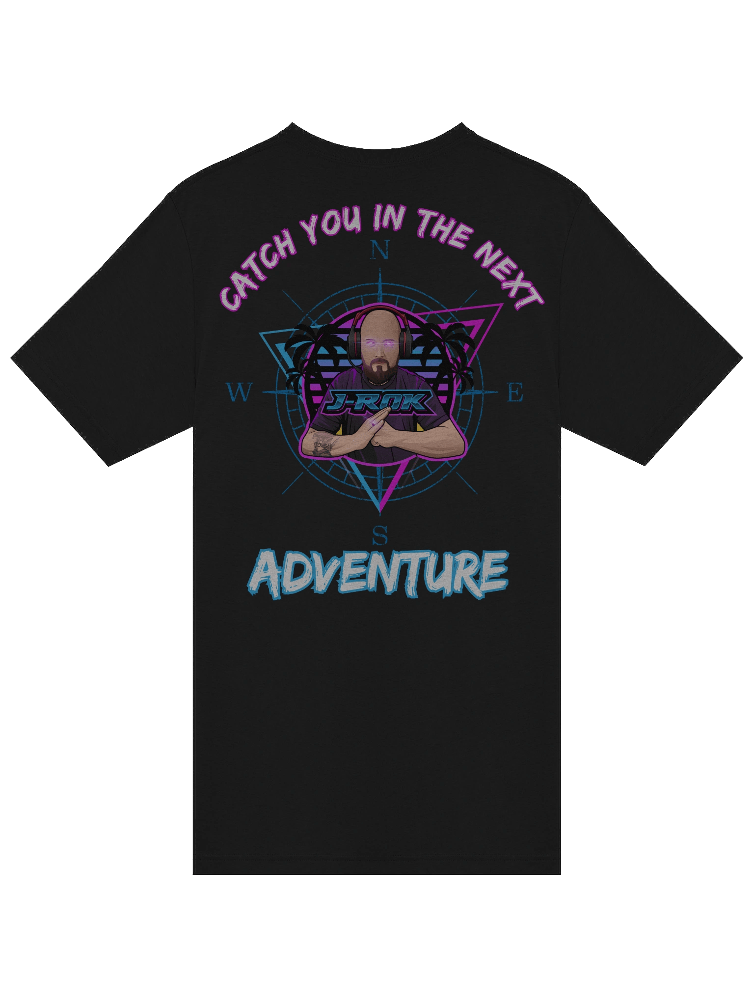 Large "Catch you in the Next Adventure" logo Back product image (30)
