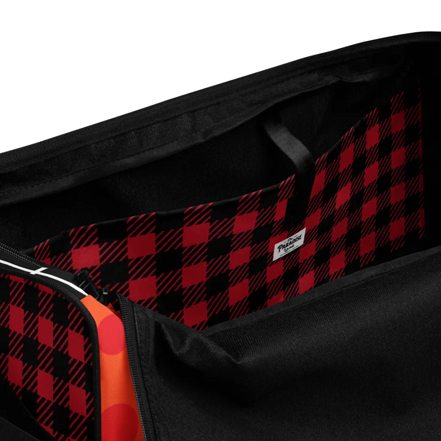 Multi-Pattern Geometric Printed Duffle Bag product image (10)