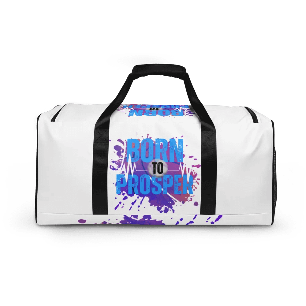 Born to Prosper All-Over Duffle Bag product image (2)