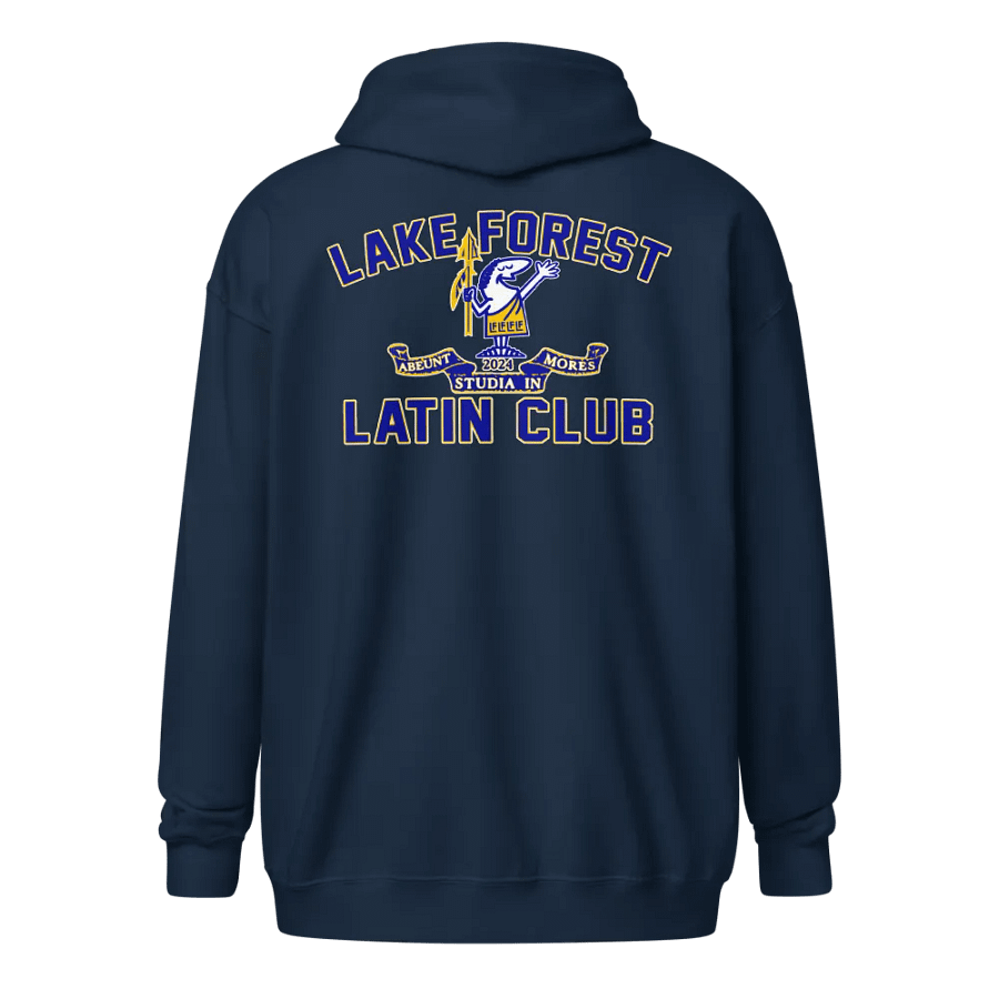 Lake Forest Latin Club Full-zip Hoodie product image (8)