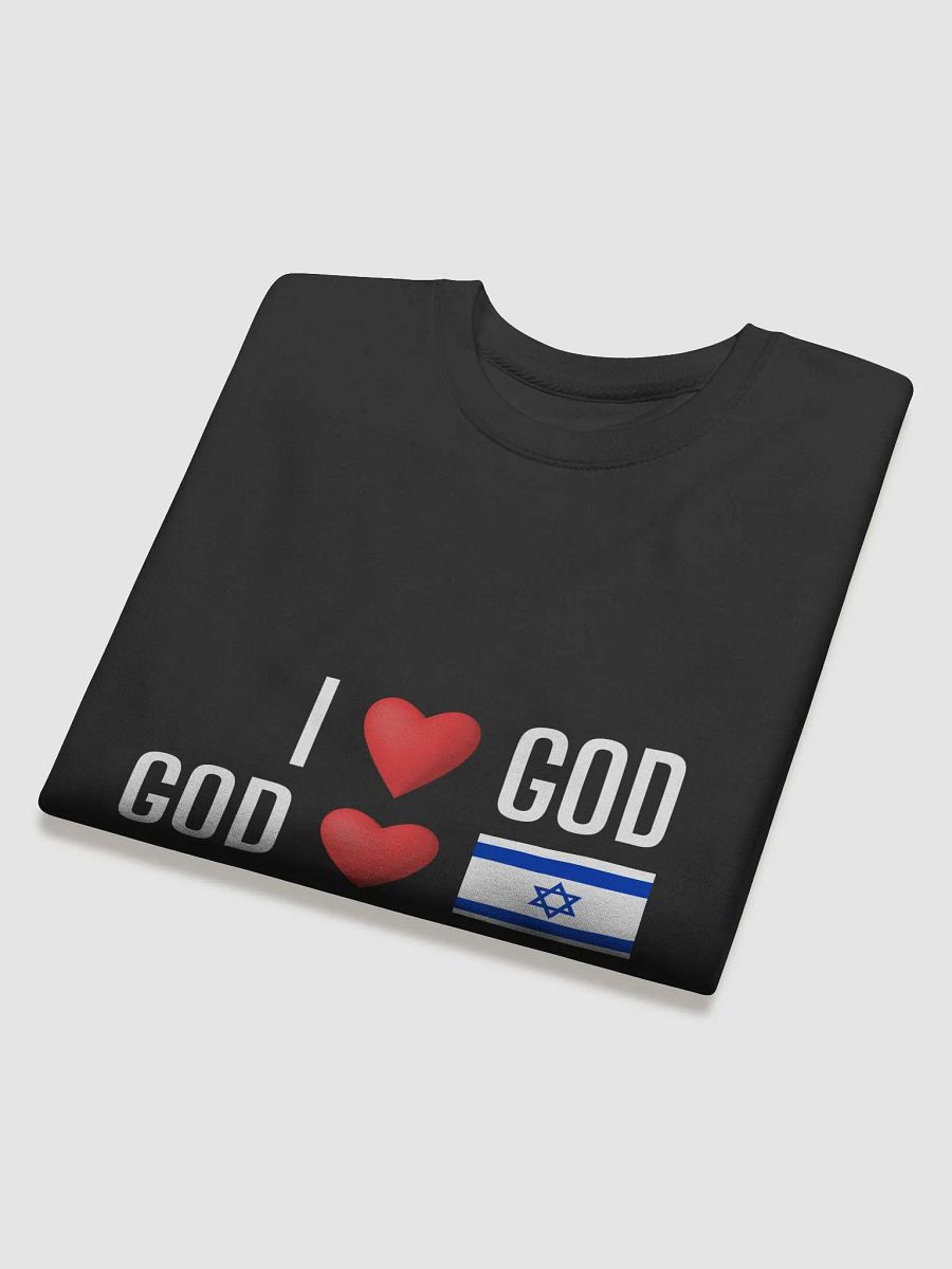 I Love God, God Loves Israel Sweater product image (4)