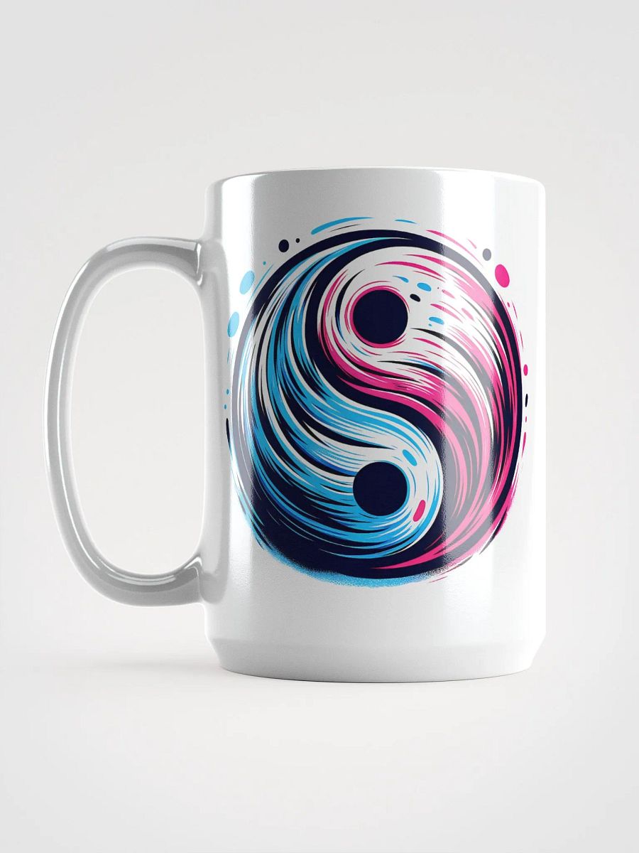 Graffiti Yin Yang Coffee Mug – Sip in Vibrant Harmony 🎨 product image (4)