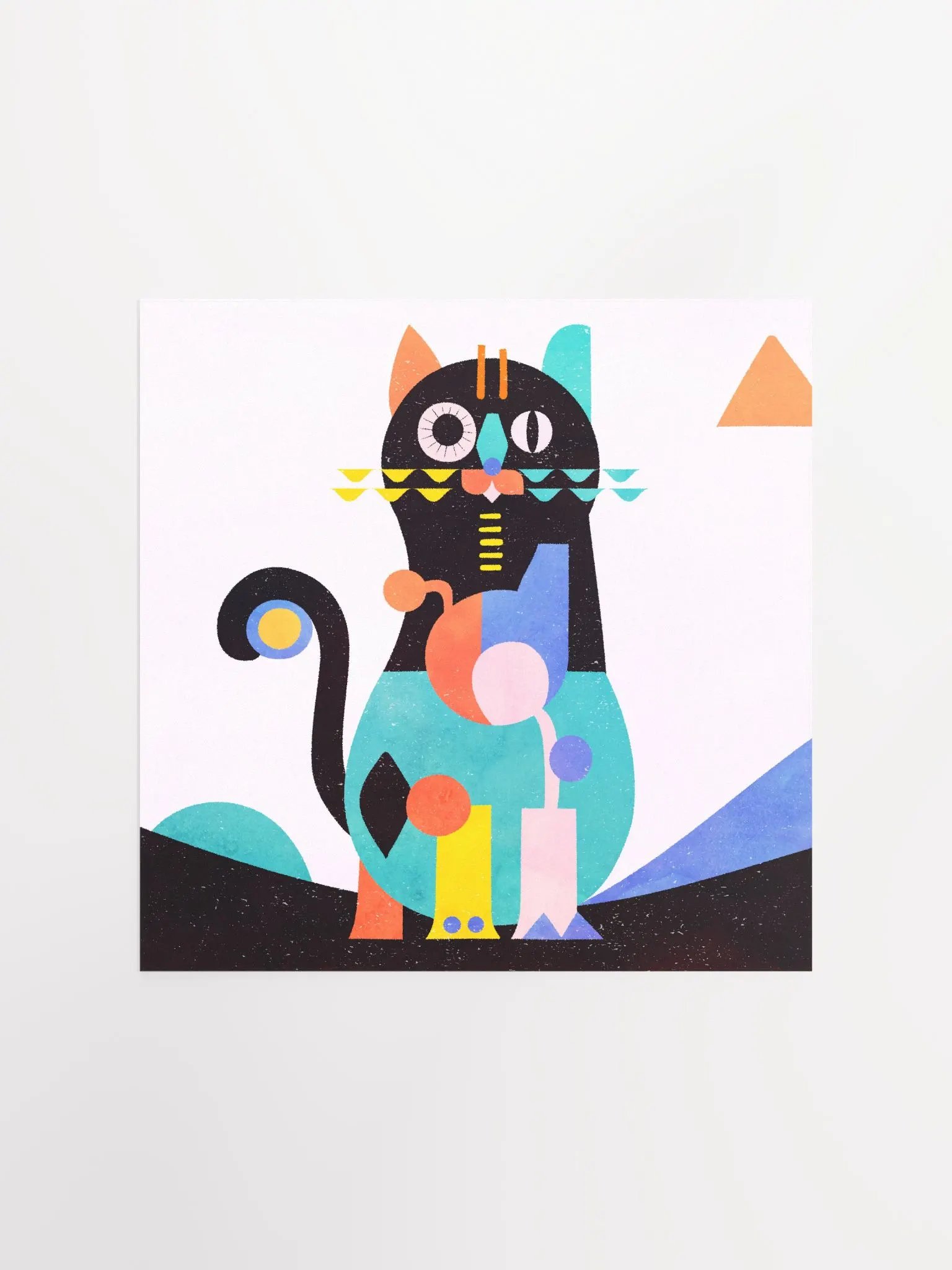 Color Block Art Print product image (1)