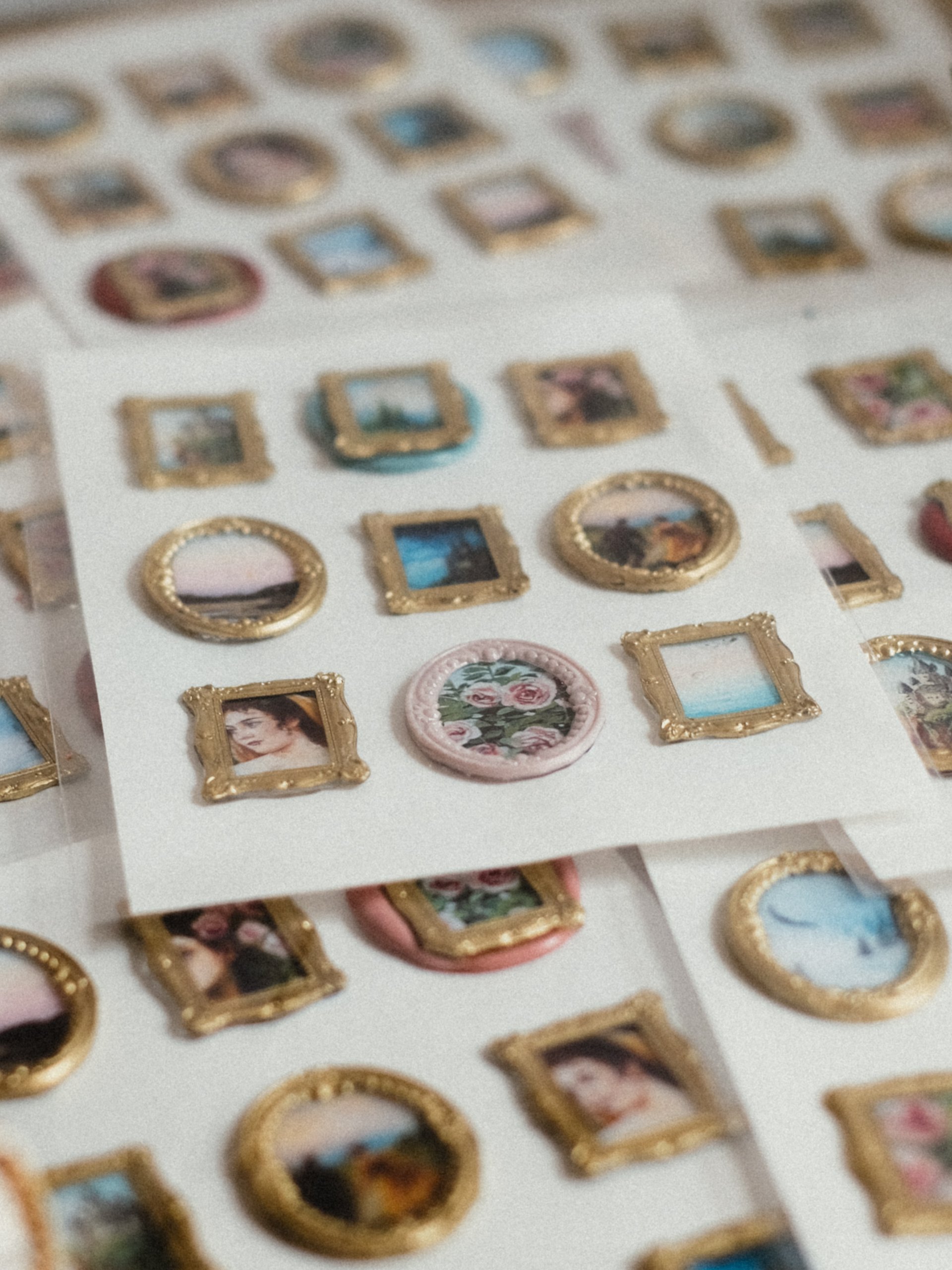 PREORDER May Handmade Sticker Gallery Sheet- Pack of 9 product image (3)