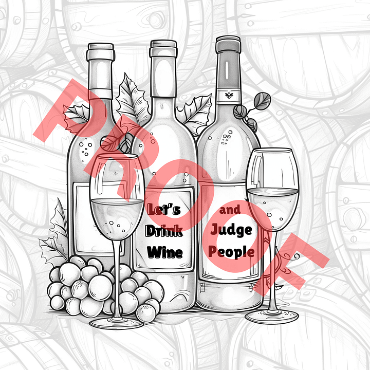 Let's Drink Wine and Judge People product image (1)
