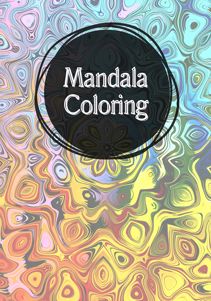 Mandala Coloring Book product image (1)