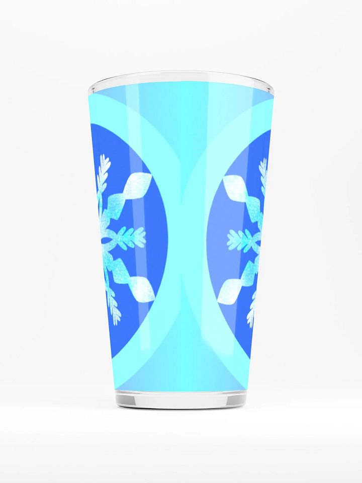 snowflake glass cup product image (1)