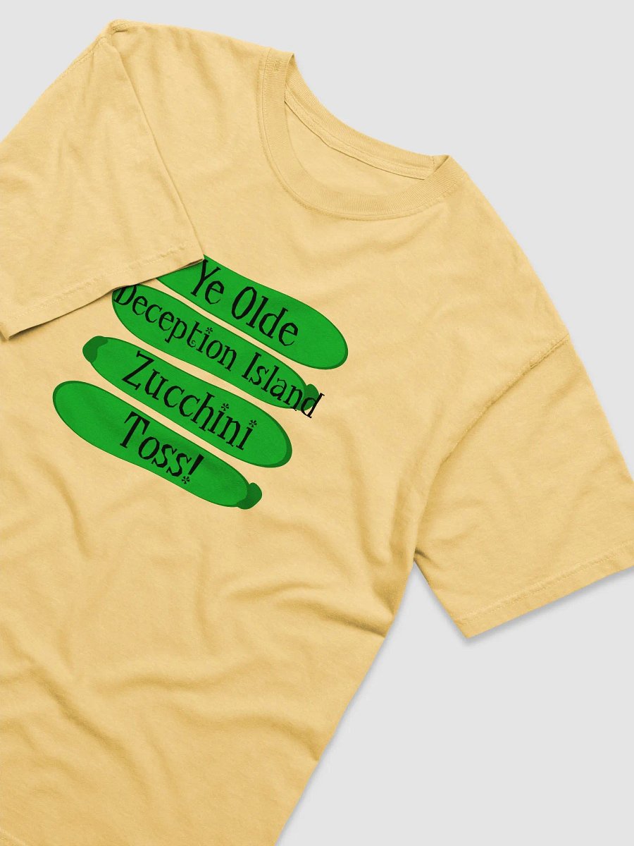 Ye Olde Deception Island Zucchini Toss Shirt product image (3)